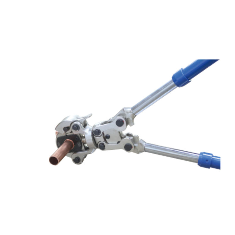 Ferramenta de crimpagem manual de 3,6 kg azul com braçadeira manual rotativa de 360 ​​graus molde V/H