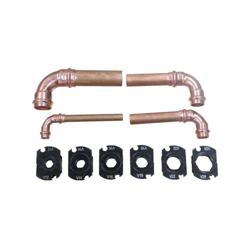 Ferramenta de friso hidráulica elétrica da tubulação de DL-4063-D Φ12-32mm para a tubulação de cobre