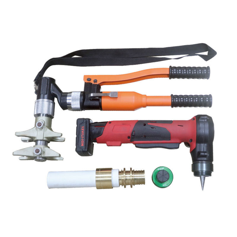 Ferramenta de pressão hidráulica DL-1232-3-E 40 mm 5 kg com ferramenta expansora de tubo elétrico