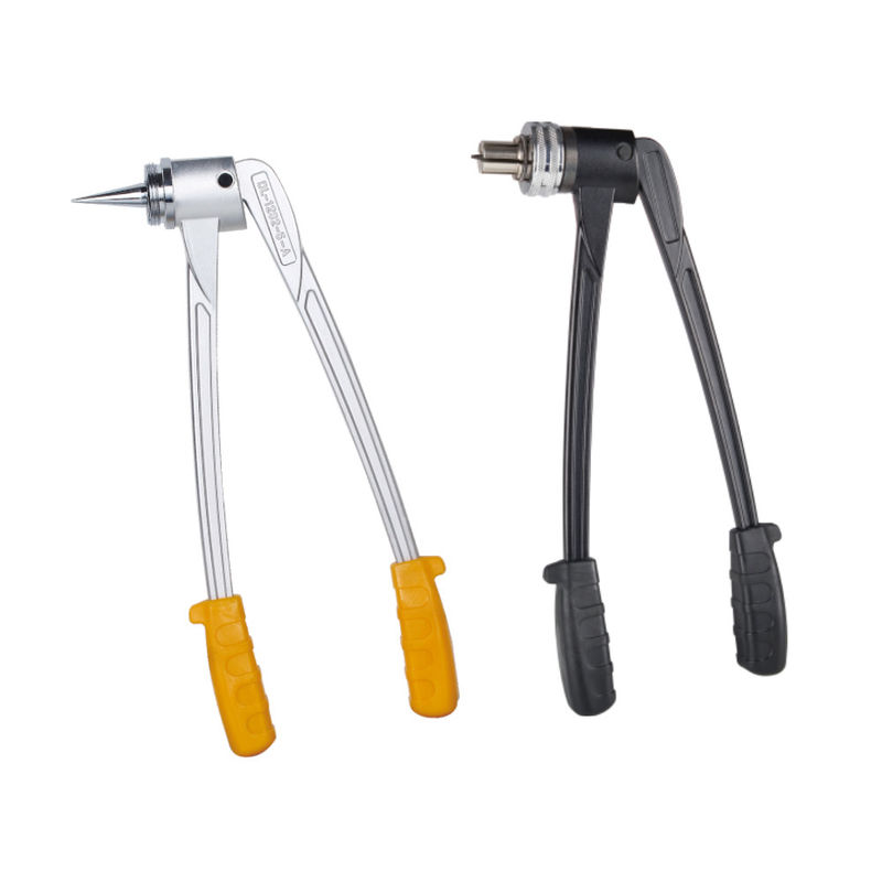 DL-1232-8 Cor da ferramenta expansora de tubo manual personalizada com cabo curvo