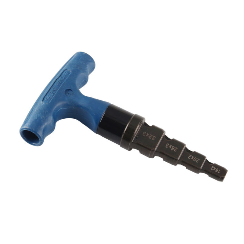 Ferramenta de rebarbação de tubo de aço 4 em 1 chanfro DL-1232-15 patente de modelo de utilidade