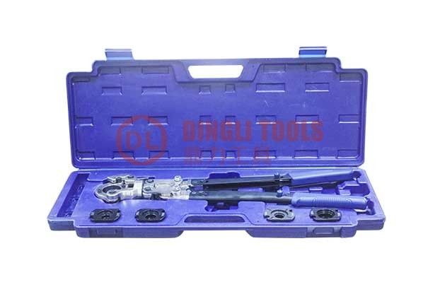 2,9kg DL-1432-B Ferramenta de crimpagem manual 14mm 16mm 20mm com cabeça rotativa