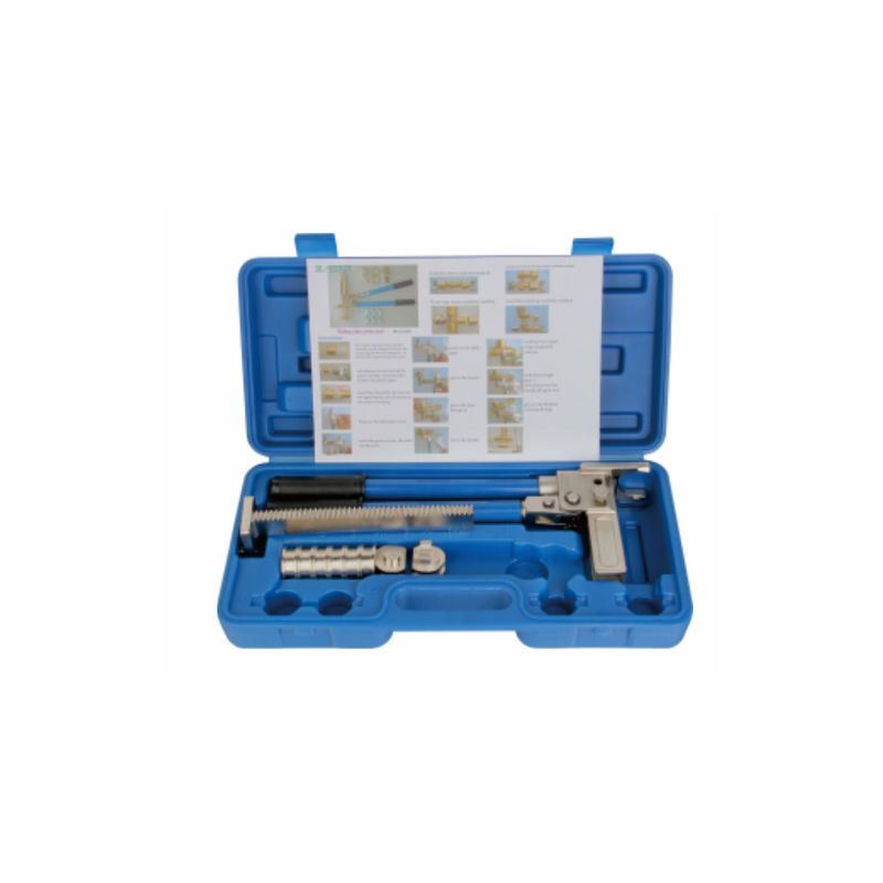 DL-1232-X Ferramenta de prensa de tubo manual azul 1,5 kg Série S5 Ferramenta de conexão deslizante de tubo