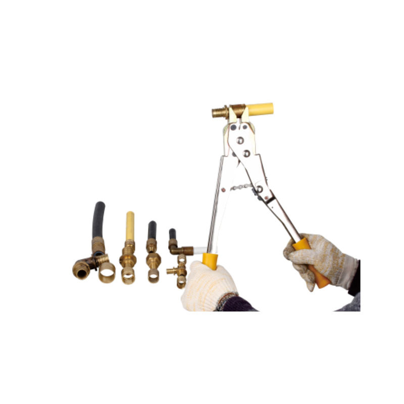 DL-1232-2 Ferramenta de prensa de tubo manual 1,8 kg S3,2 Watts Ferramenta de conexão deslizante para conexões de tubo